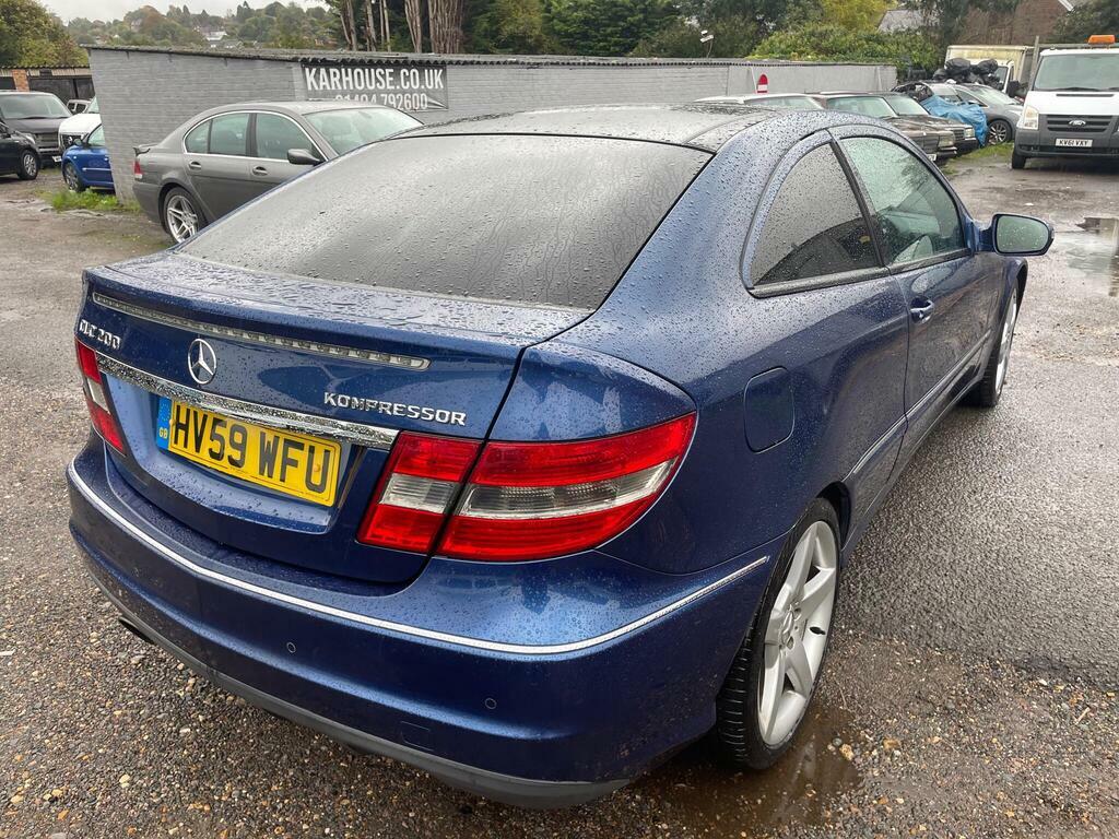 Mercedes-Benz CLC Class 1.8 Clc200k Sport Coupe Euro 4 HV59WFU Blue #6