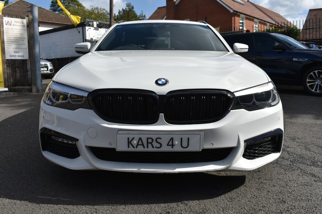 BMW 5 Series 2.0 520D M Sport Touring Euro 6 S LD18EJK White #6