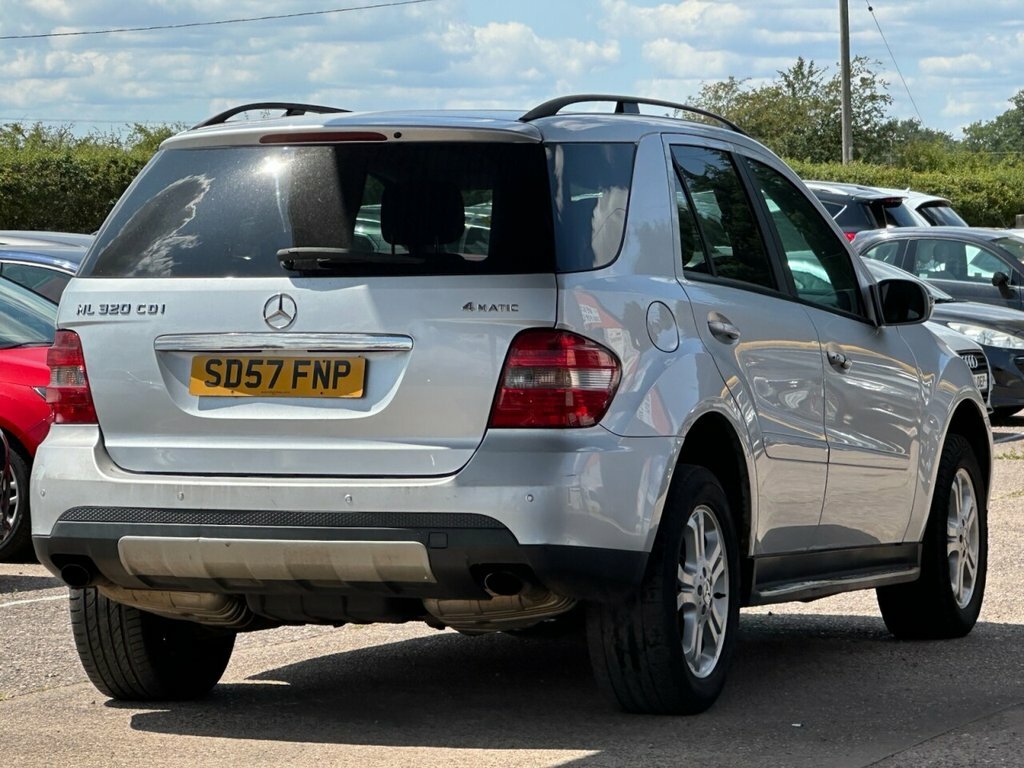 Mercedes-Benz M Class Suv SD57FNP Silver #6