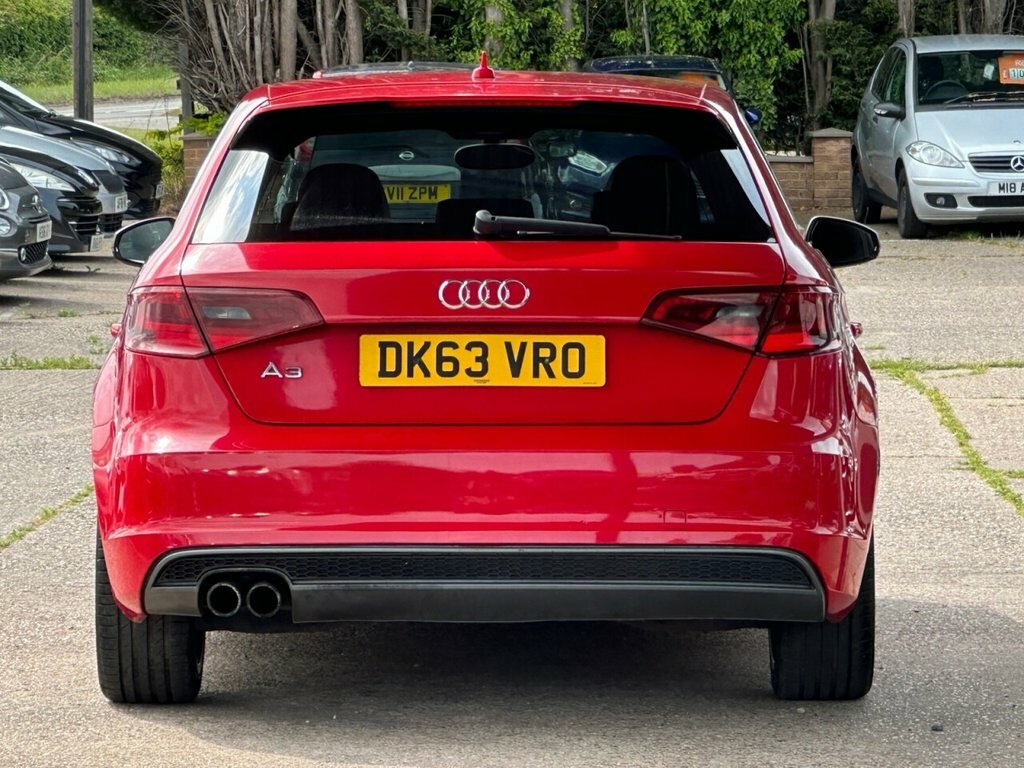 Audi A3 2L S Line DK63VRO Red #5