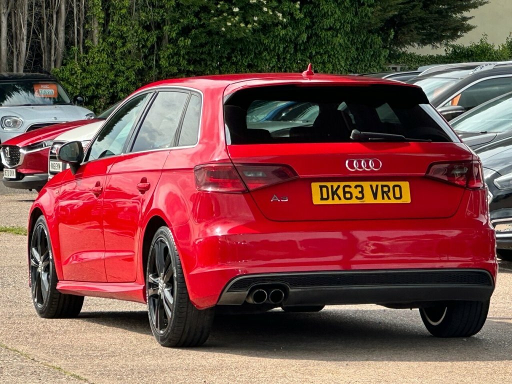 Audi A3 2L S Line DK63VRO Red #4