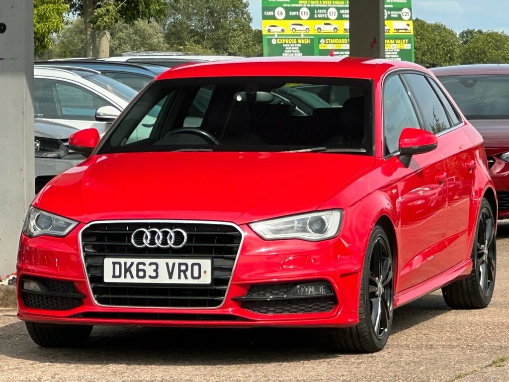 Audi A3 2L S Line DK63VRO Red #3