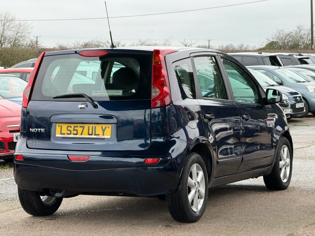 Nissan Note 1.6L Acenta LS57ULY Blue #6