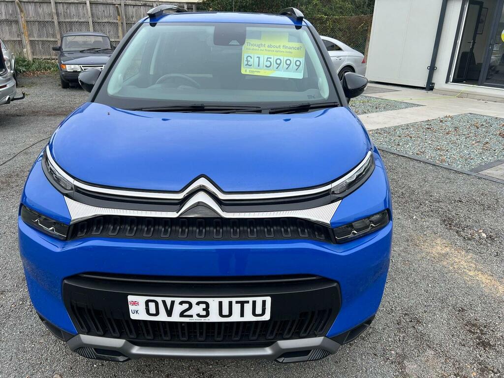 Citroen C3 Aircross 1.2 Puretech Shine Eat6 Euro 6 Ss OV23UTU Blue #2
