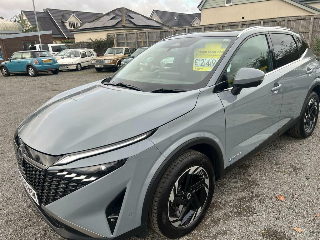Nissan Qashqai 1.5 H E-power N-connecta Euro 6 Ss LB74MYM Grey #3