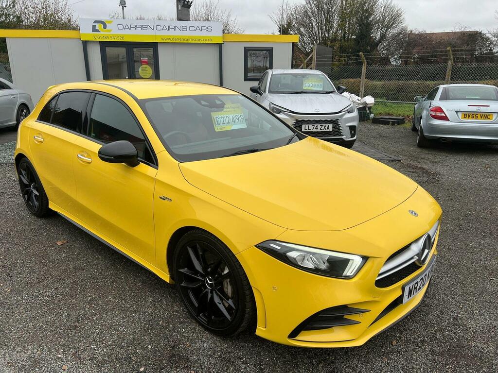 Mercedes-Benz A Class 2.0 A35 Amg Premium Spds Dct 4Matic Euro 6 Ss Yellow