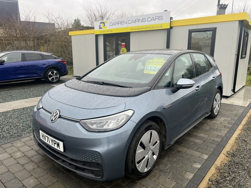Volkswagen ID.3 Hatchback HV71YPM Blue #3