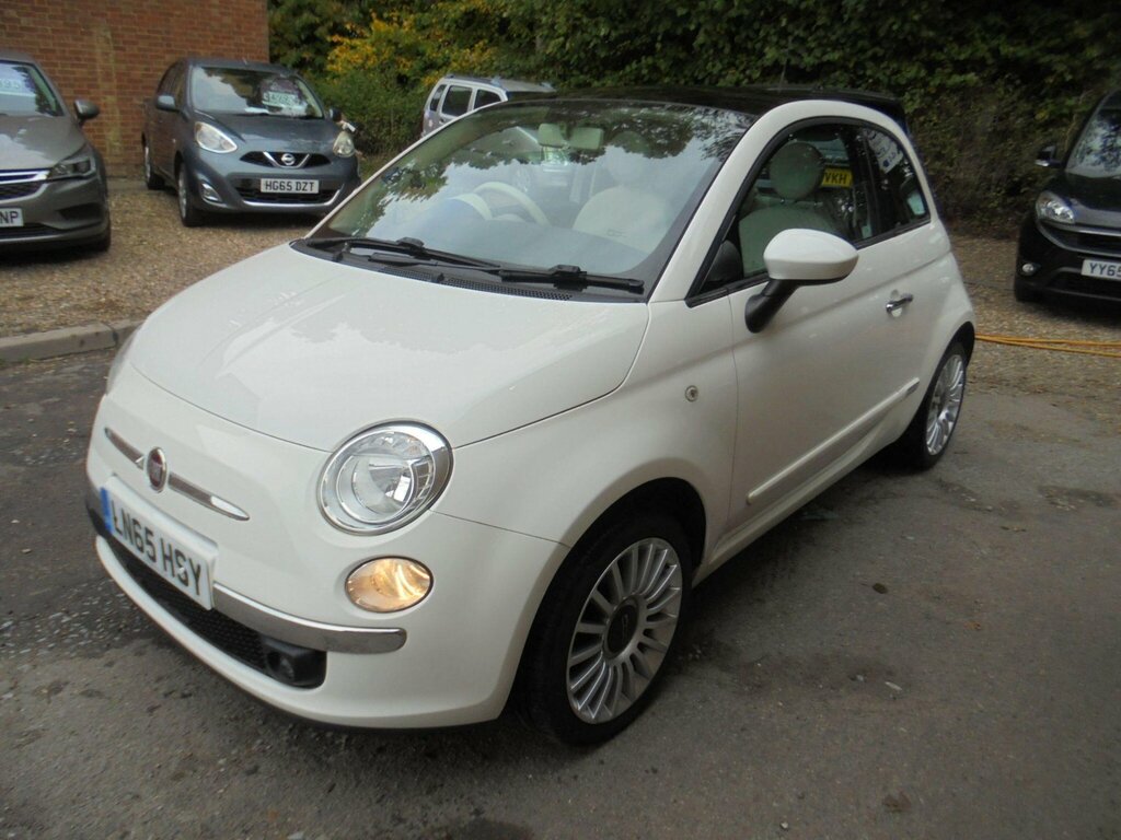 Fiat 500 1.2 Lounge Euro 6 Ss LN65HSY White #5