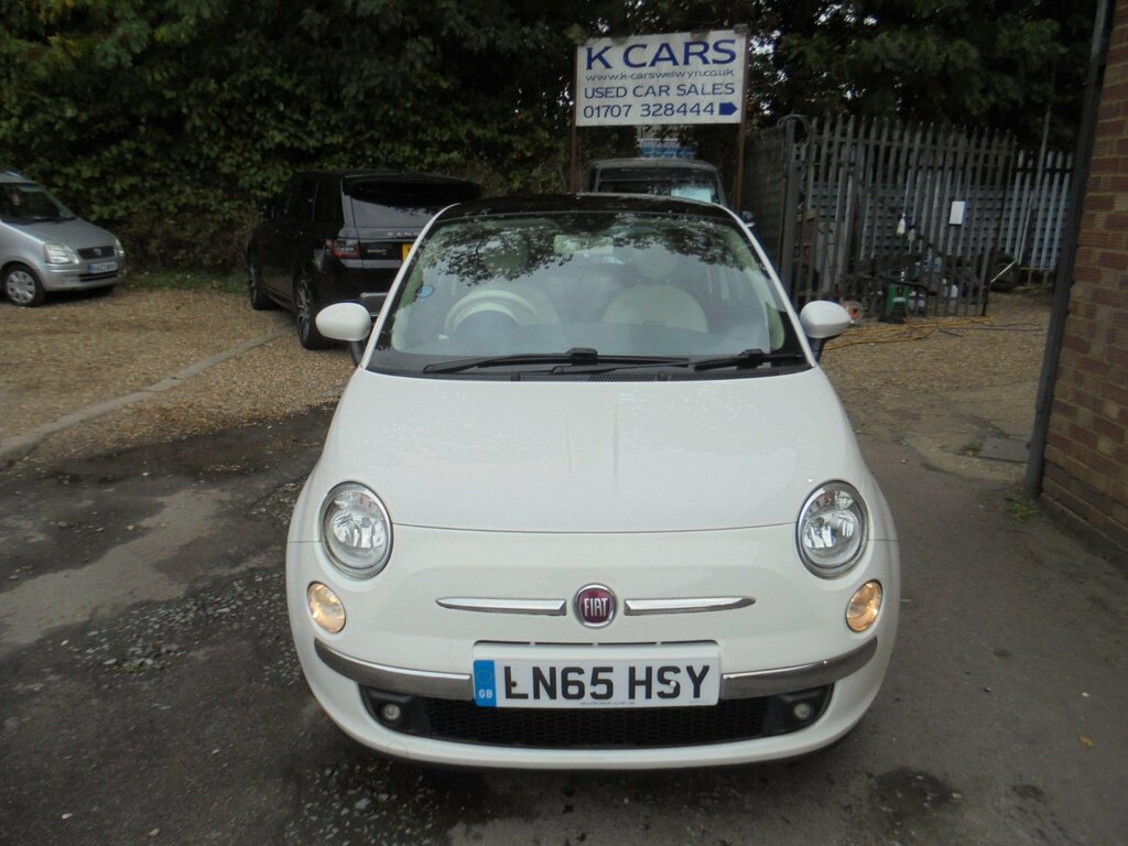 Fiat 500 1.2 Lounge Euro 6 Ss LN65HSY White #4