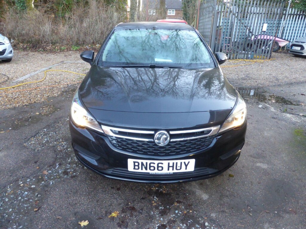 Vauxhall Astra 1.4I Tech Line Euro 6 BN66HUY Black #4