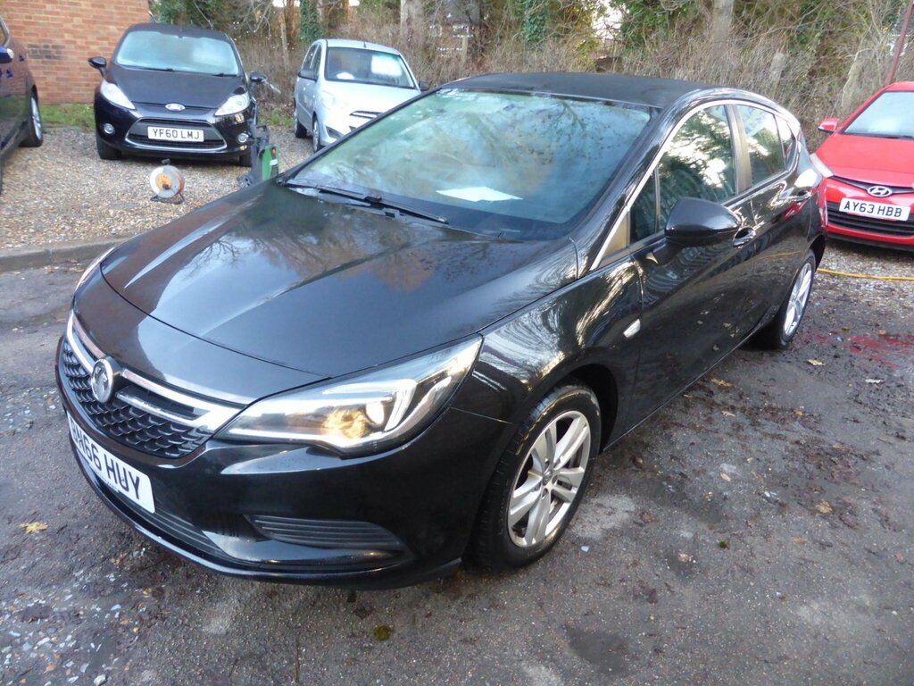 Vauxhall Astra 1.4I Tech Line Euro 6 BN66HUY Black #5