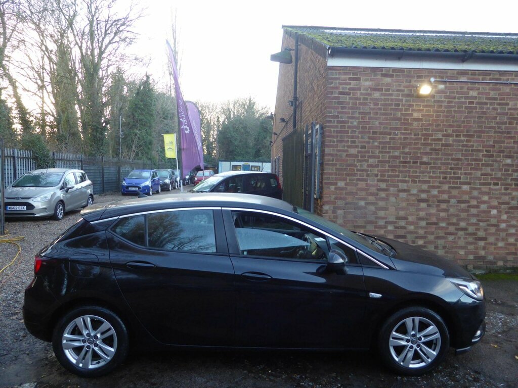 Vauxhall Astra 1.4I Tech Line Euro 6 BN66HUY Black #3