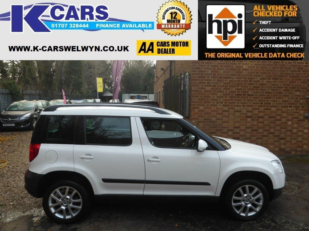 Skoda Yeti 1.2 Tsi Elegance Euro 5 White