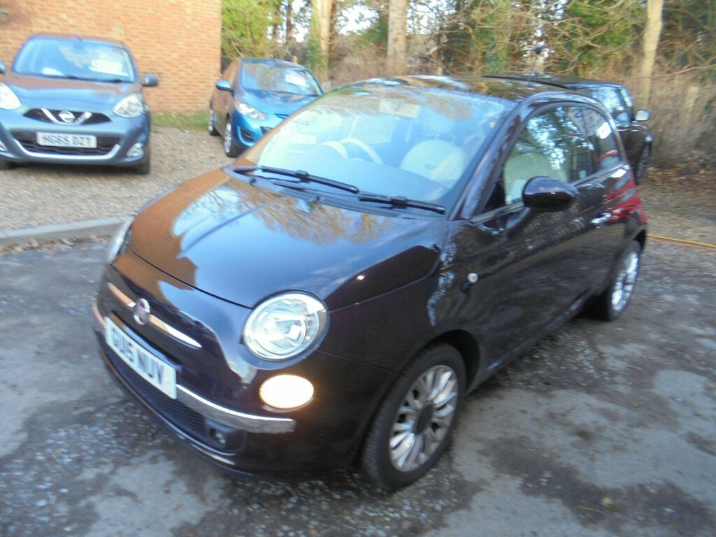 Fiat 500 1.2 Lounge Euro 6 Ss GU15NUV Blue #5