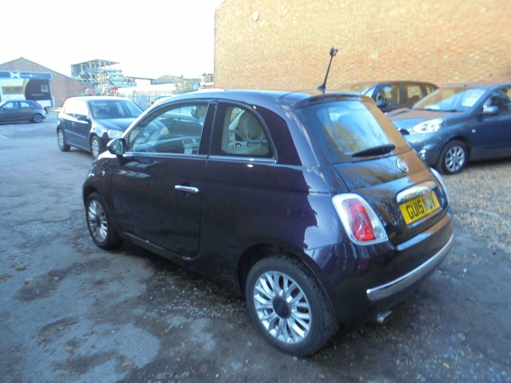 Fiat 500 1.2 Lounge Euro 6 Ss GU15NUV Blue #6