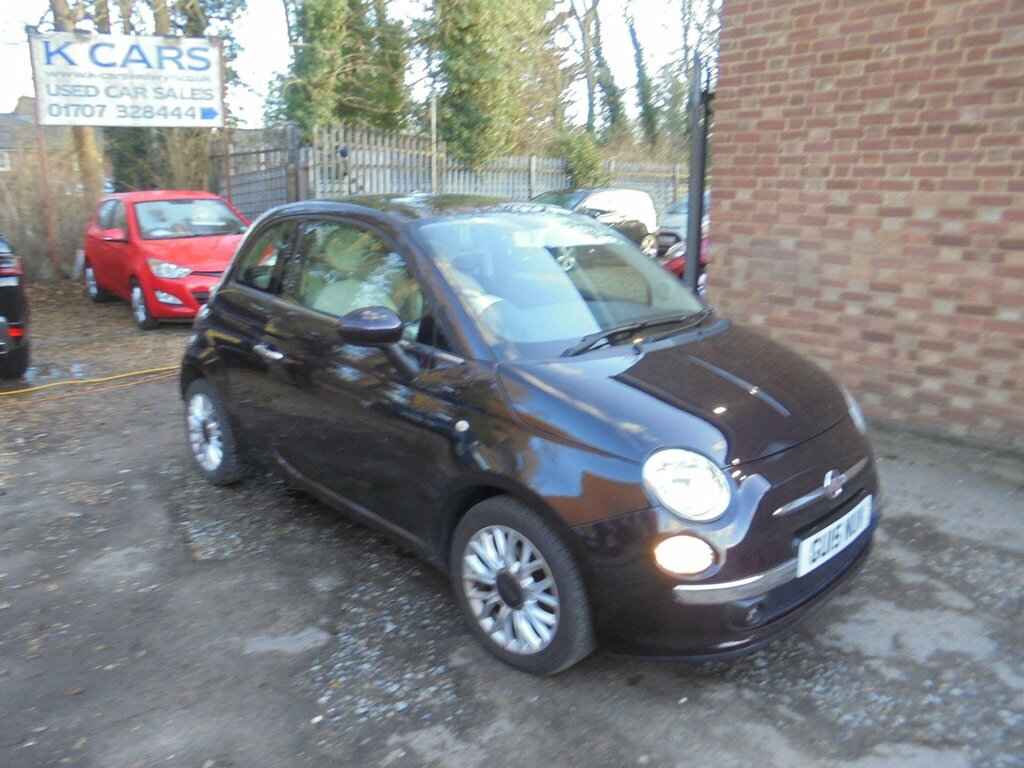 Fiat 500 1.2 Lounge Euro 6 Ss GU15NUV Blue #2