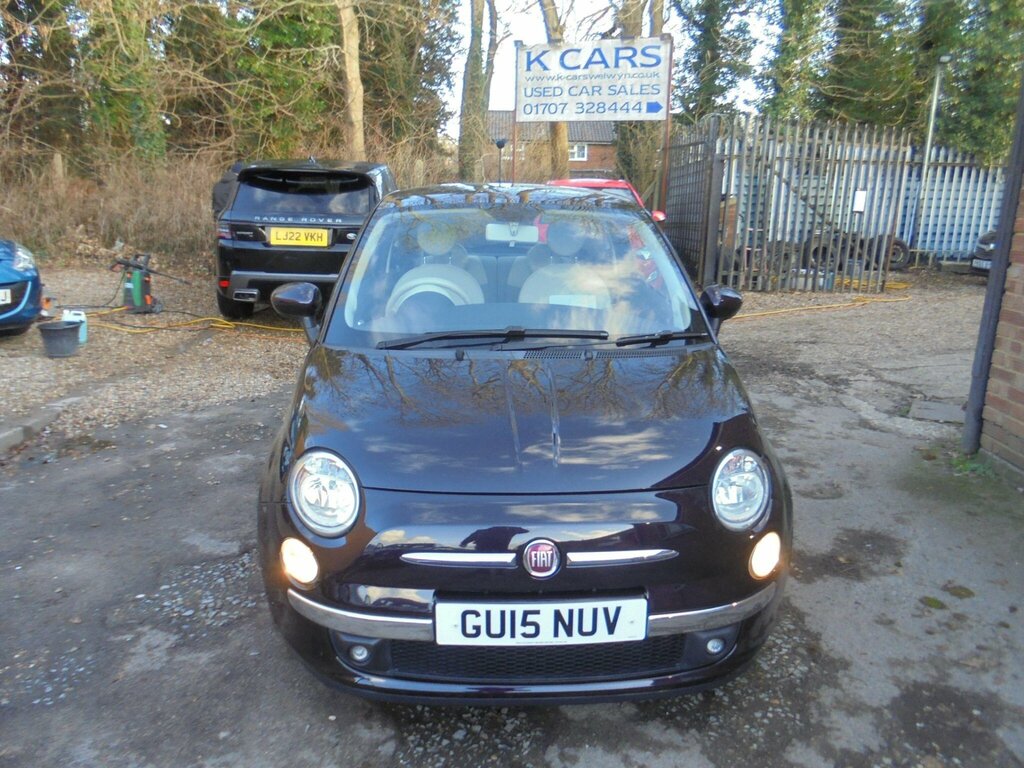 Fiat 500 1.2 Lounge Euro 6 Ss GU15NUV Blue #4