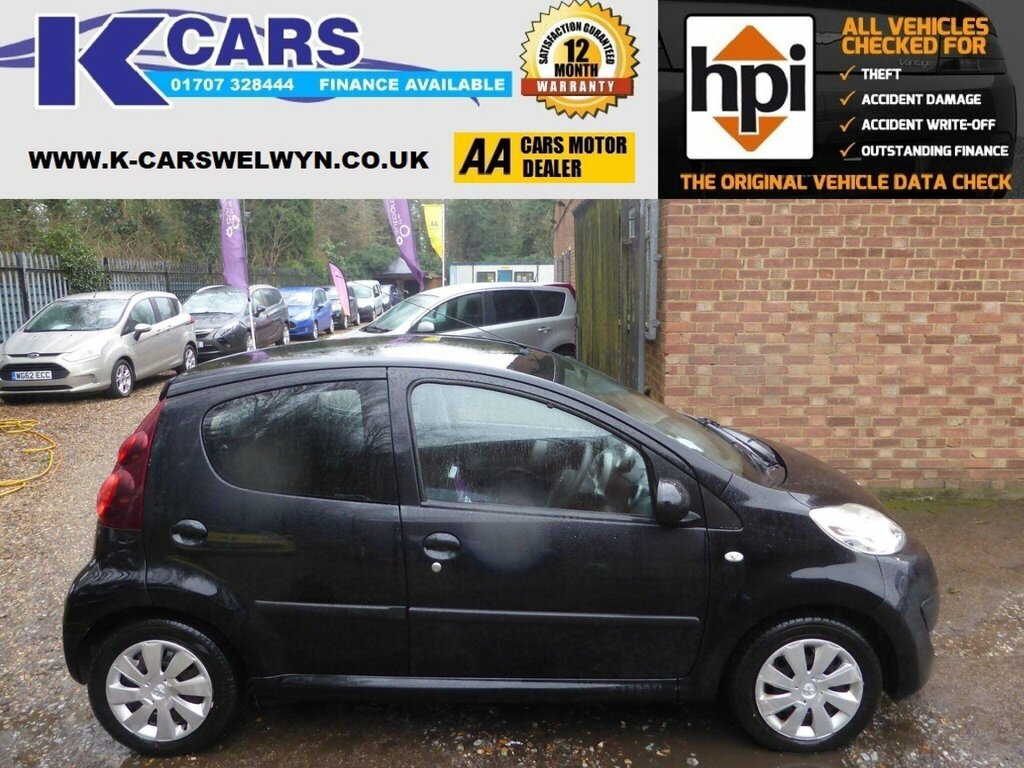 Peugeot 107 1.0 12V Active Euro 5 Black
