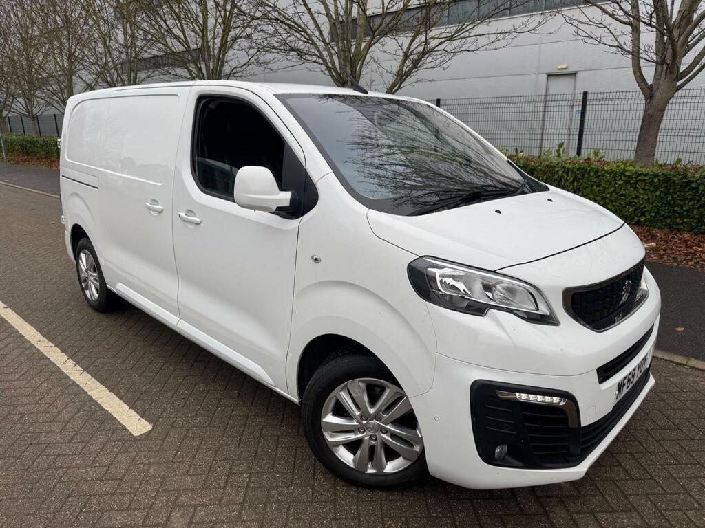 Peugeot Expert 2.0 Bluehdi 1400 Asphalt Standard Panel Van Mwb Eu MF69YOY White #2