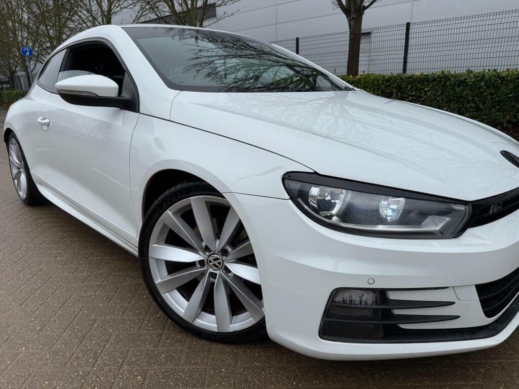 Volkswagen Scirocco 2.0 Tdi Bluemotion Tech R-line Dsg Euro 6 S S White #6