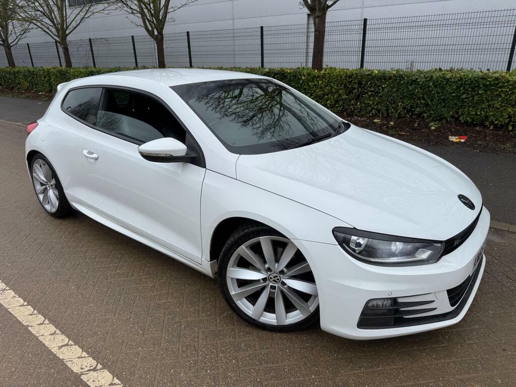 Volkswagen Scirocco 2.0 Tdi Bluemotion Tech R-line Dsg Euro 6 S S White #2