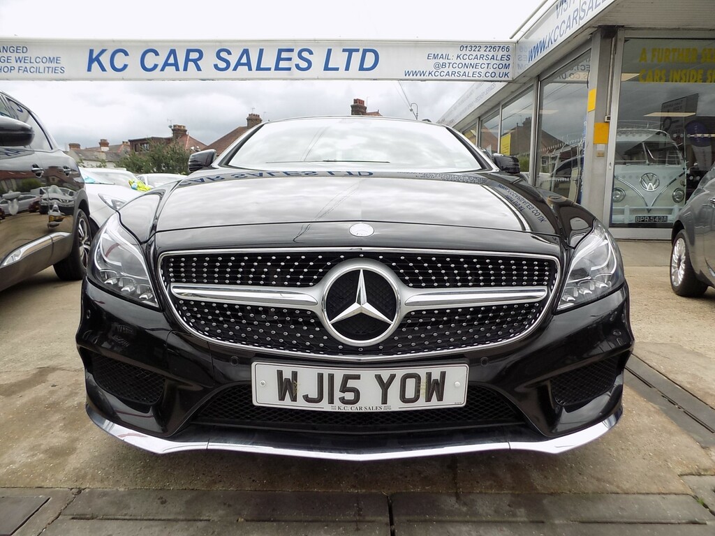 Mercedes-Benz CLS Cls220 Bluetec Amg Line WJ15YOW Black #3