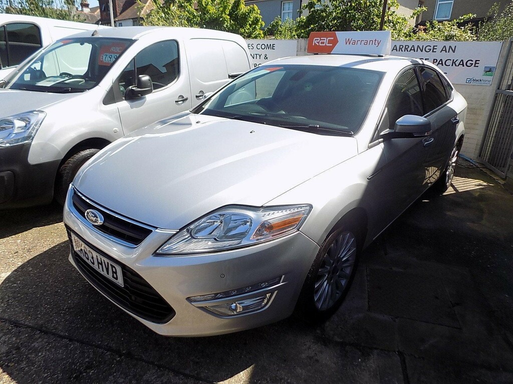 Ford Mondeo Zetec Business Edition Tdci NK63HVB Silver #4