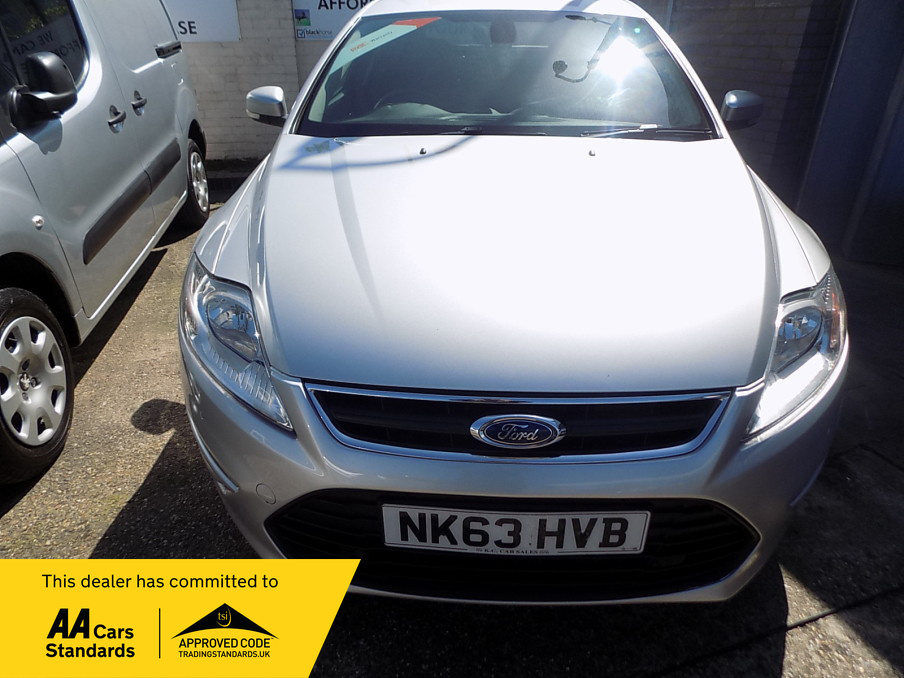Ford Mondeo Zetec Business Edition Tdci NK63HVB Silver #3