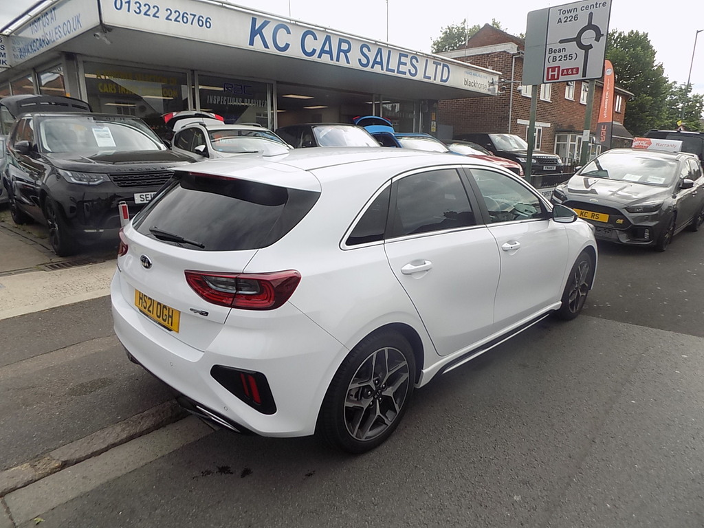 Kia Ceed Gt-line Isg White #3