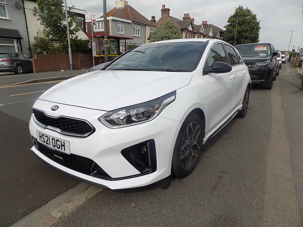 Kia Ceed Gt-line Isg White #5