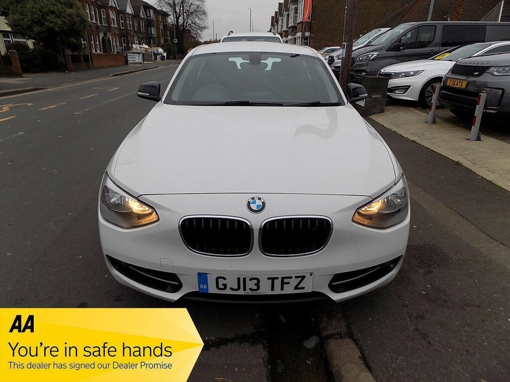 BMW 1 Series Sport GJ13TFZ White #3
