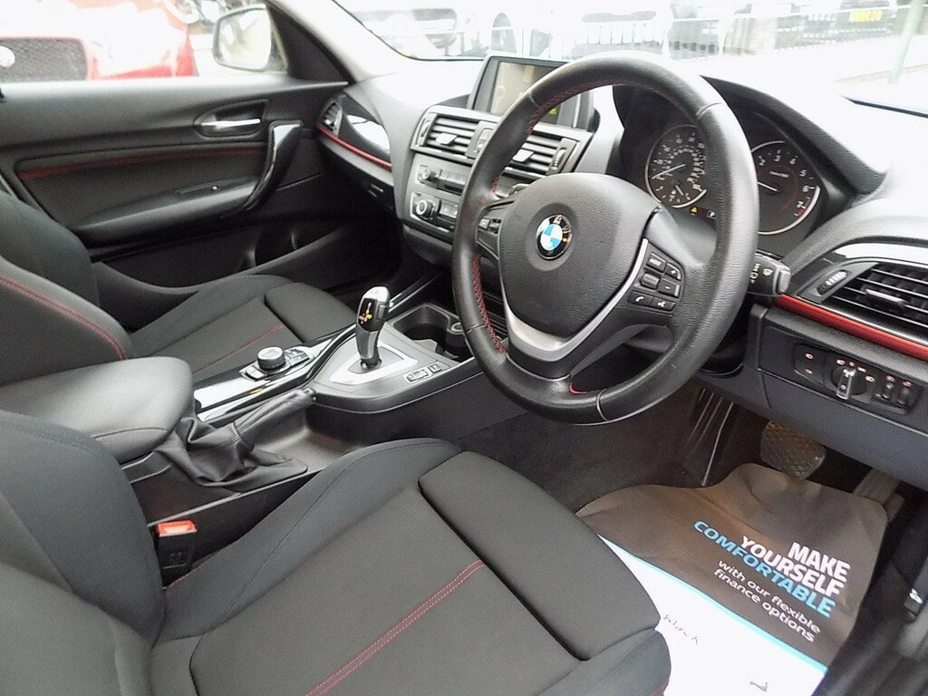 BMW 1 Series Sport GJ13TFZ White #2