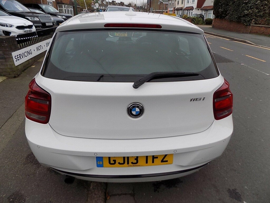 BMW 1 Series Sport GJ13TFZ White #6