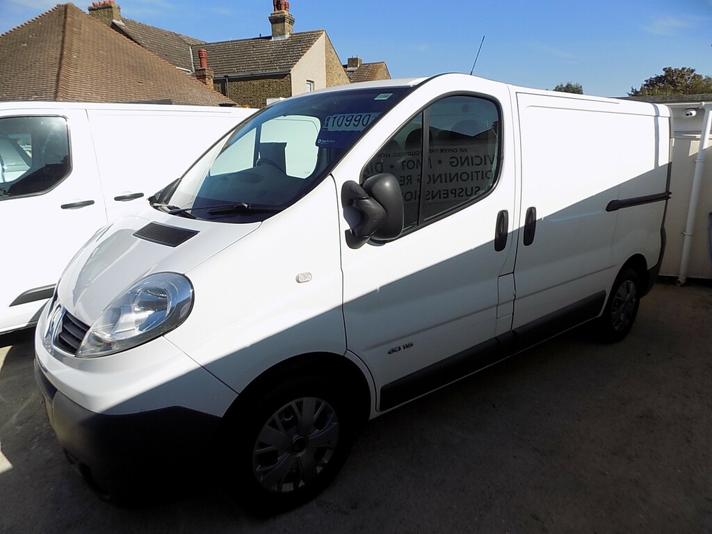 Renault Trafic Sl27 Sport Dci Sr Pv White #3