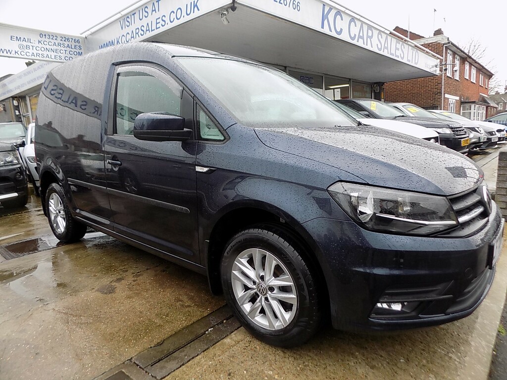 Volkswagen Caddy C20 Tdi Highline Blue #4