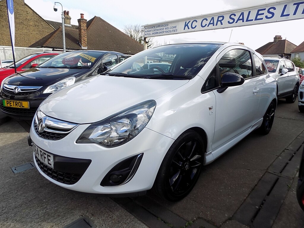 Vauxhall Corsa Limited Edition White