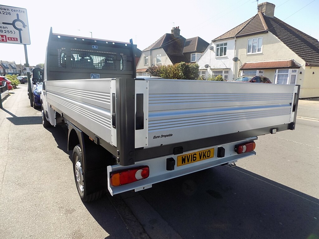 Fiat Ducato 35 Cc Dropside Multijet White #5