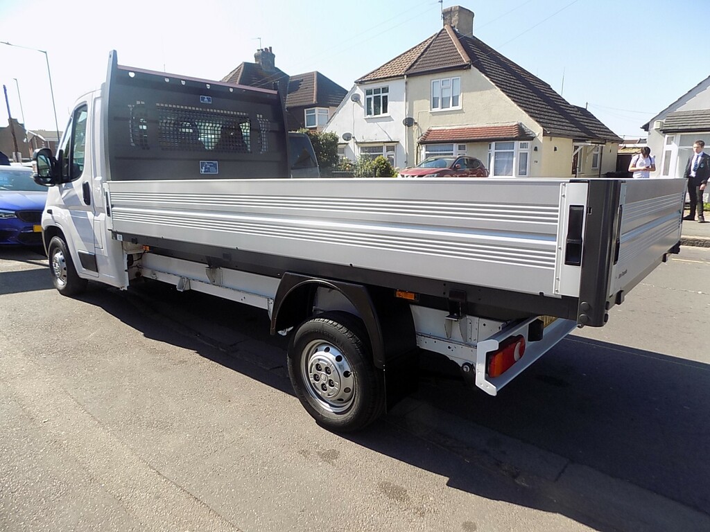 Fiat Ducato 35 Cc Dropside Multijet White #6