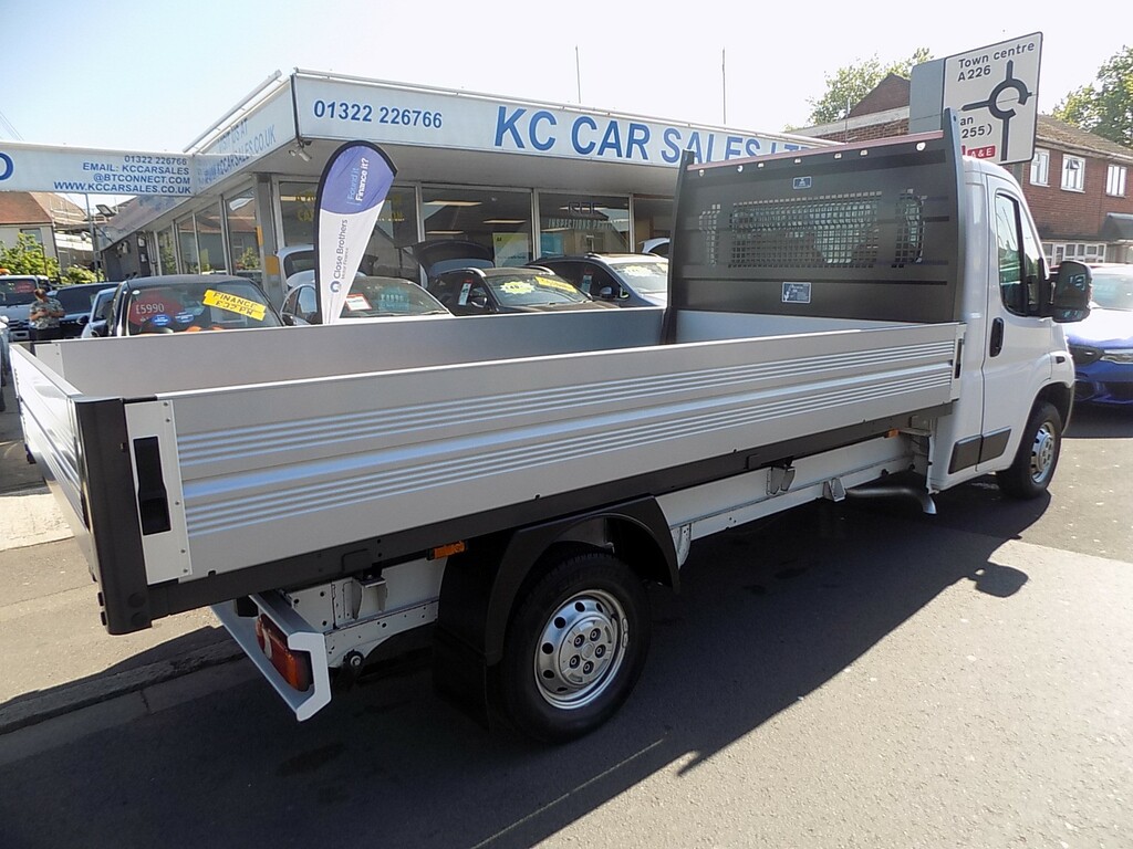 Fiat Ducato 35 Cc Dropside Multijet White #4