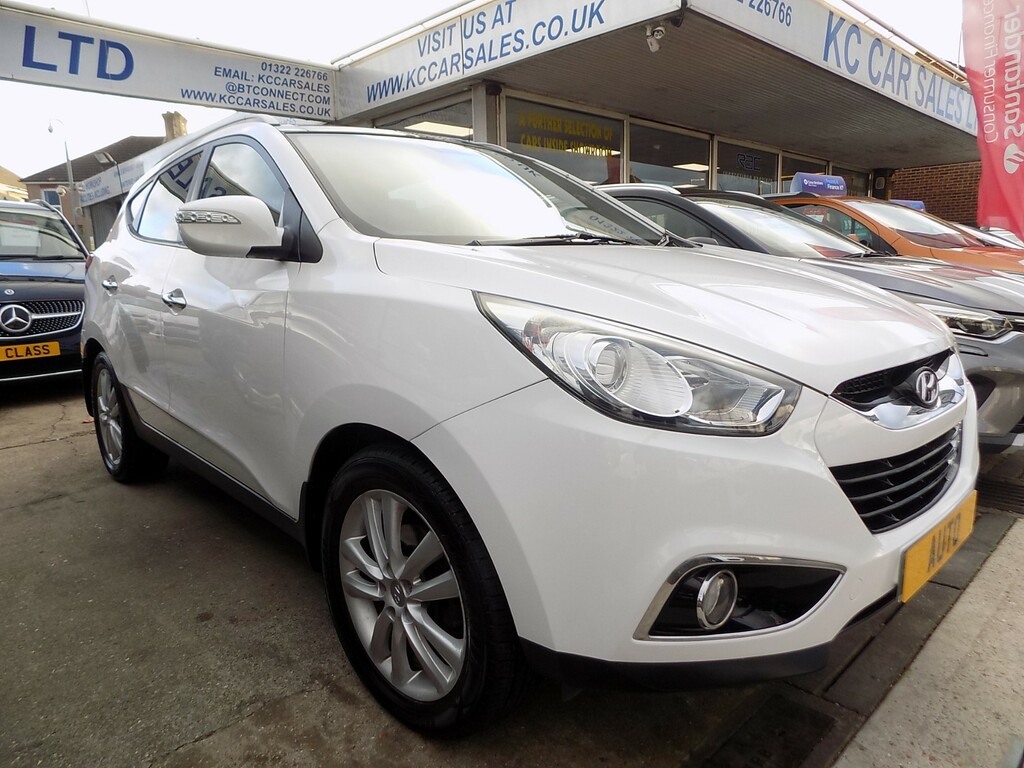 Hyundai Ix35 Crdi Premium White #4
