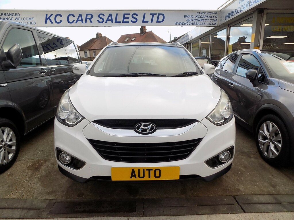 Hyundai Ix35 Crdi Premium White #3
