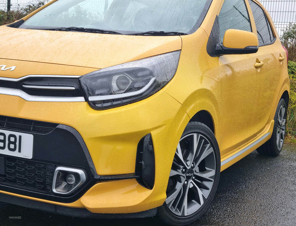 Kia Picanto 1.0T Gdi Gt-line 4 Seats YGZ3981 Yellow #2