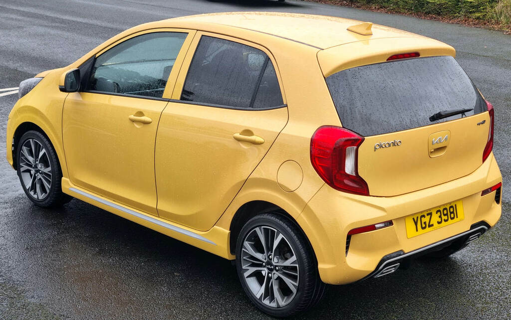 Kia Picanto 1.0T Gdi Gt-line 4 Seats YGZ3981 Yellow #5