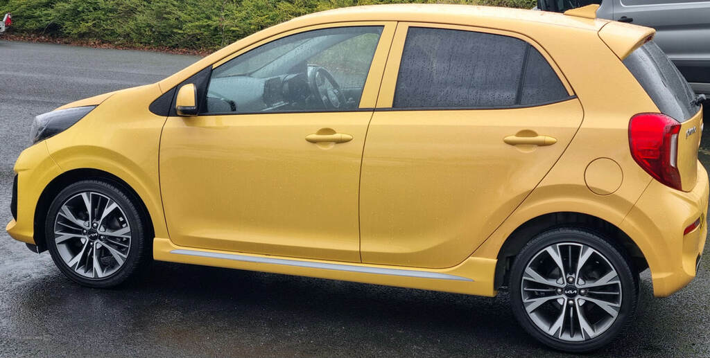 Kia Picanto 1.0T Gdi Gt-line 4 Seats YGZ3981 Yellow #6