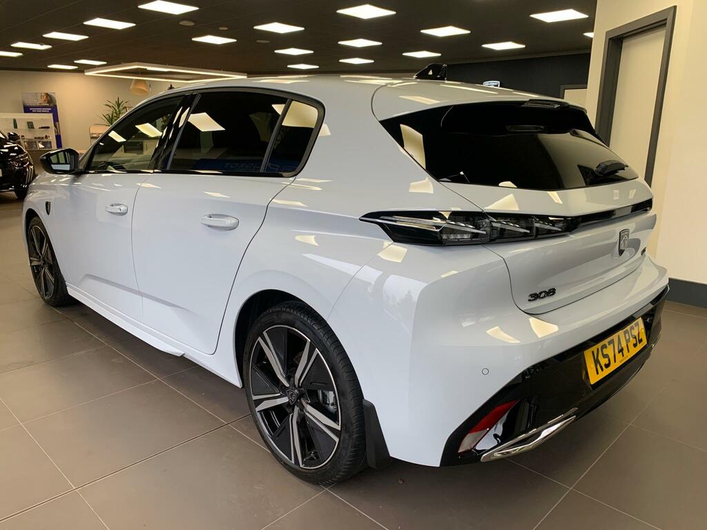 Peugeot 308 1.2 Puretech Gt Eat Euro 6 Ss White #5