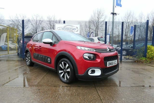 Citroen C3 2018 1.6 Bluehdi Flair Hatchback Red