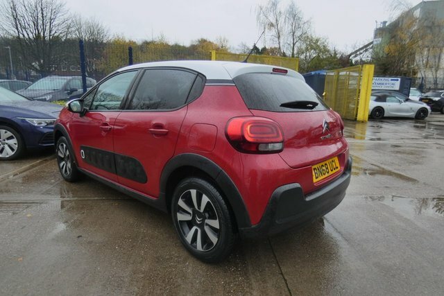 Citroen C3 2018 1.6 Bluehdi Flair Hatchback BN68UCL Red #6