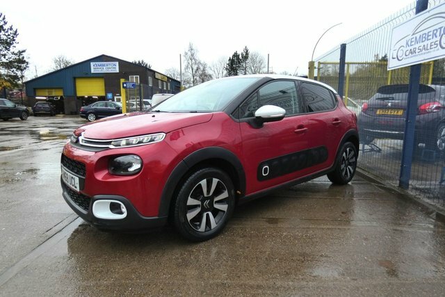 Citroen C3 2018 1.6 Bluehdi Flair Hatchback BN68UCL Red #3