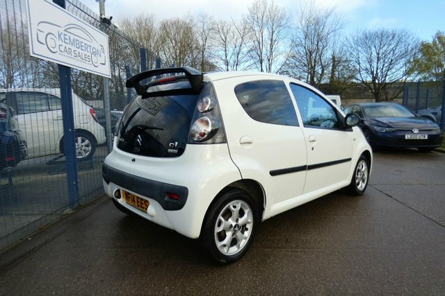 Citroen C1 2014 1.0I Platinum Hatchback Eur MF14EES White #5
