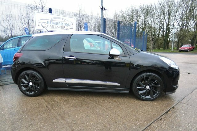 DS DS 3 2018 1.6 Bluehdi Connected Chic Hatchback Dies Black #4